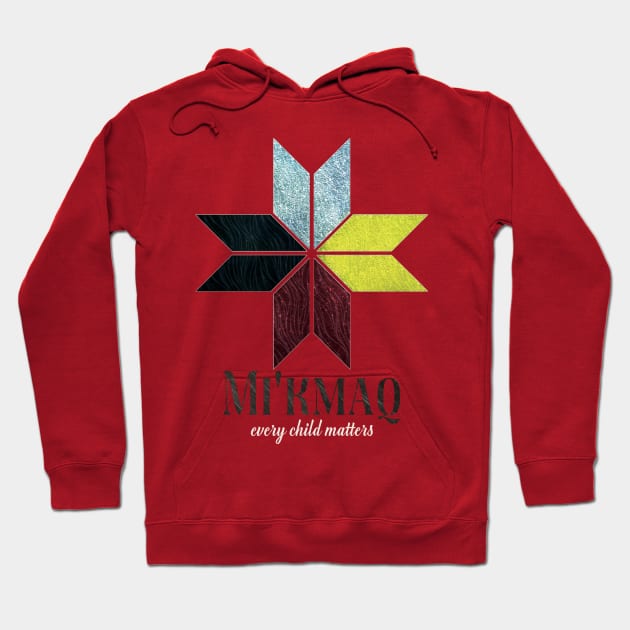 Mi'kmaq - Orange (Every Child Matters) Hoodie by INLE Designs